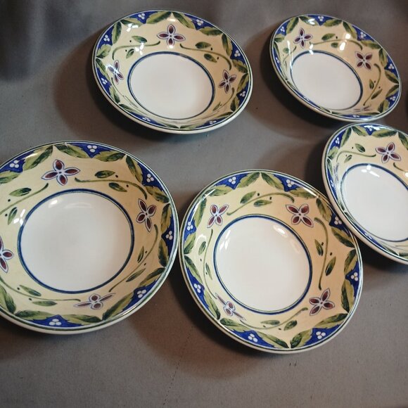 Pfaltzgraff Sicily Dessert Bowl Set of 7 Vintage 5 7/8" Discontinued Replacement - Picture 7 of 10
